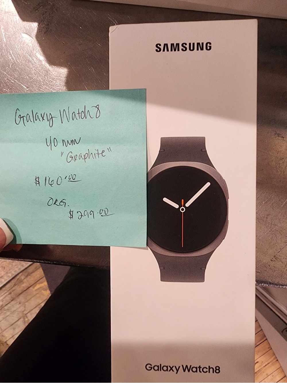 SAM. Galaxy Watch8 40mm Graphite / Black Smartwatch